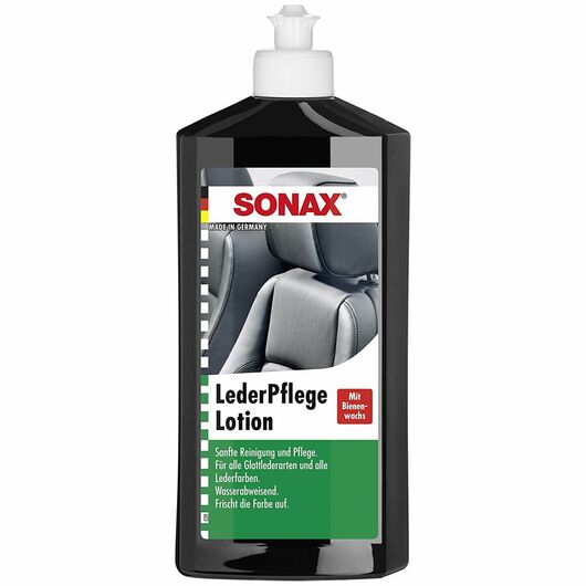 SONAX LederPflege Lotion лосьон для ухода за кожей авто 500 мл