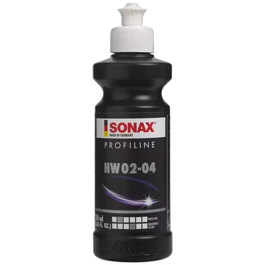 SONAX PROFILINE HW 02-04 твердый воск карнаубы 250 мл, Объем: 250 мл