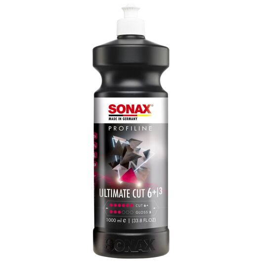 SONAX PROFILINE Ultimate Cut 6+/3 абразивна полірувальна паста для кузова 1 л