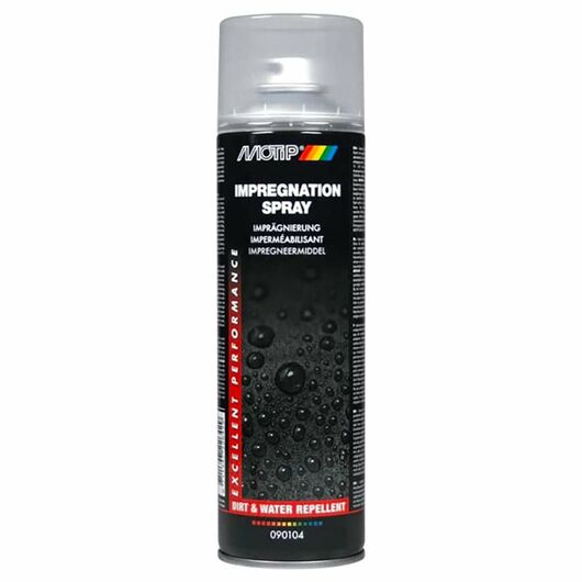 MOTIP Impregnation Spray гидрофобный слой для крыши кабриолета,кожи и текстиля 500 мл