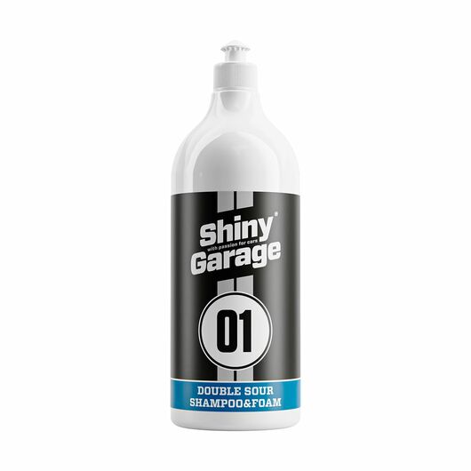 Shiny Garage Double Sour Shampoo & Foam 2 в 1 кислотный автошампунь и активная пена 1 л, Запах: Кондиционер для белья, Объем: 1 л