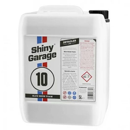 Shiny Garage Blue Snow Foam снежная пена для бесконтактной мойки 5 л, Запах: Парфюм, Объем: 5 л